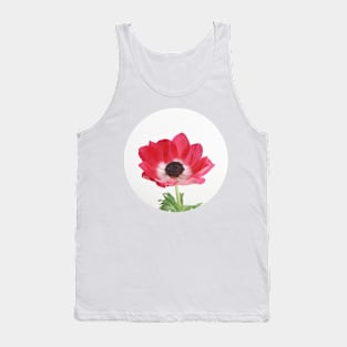 Red Anemone Tank Top